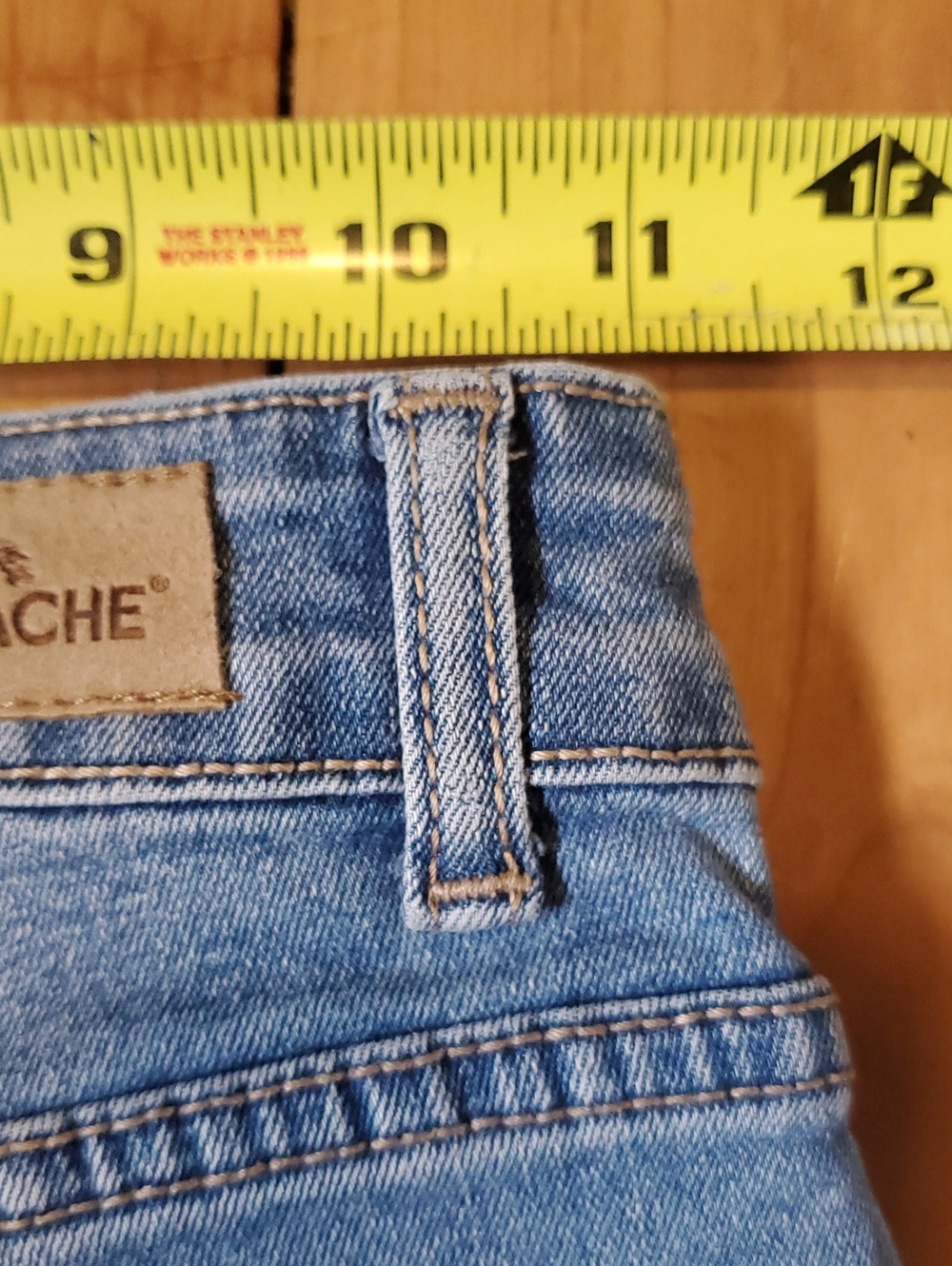 Jordache Light Blue Distressed Denim Cutoff Shorts - Picture 5 of 7
